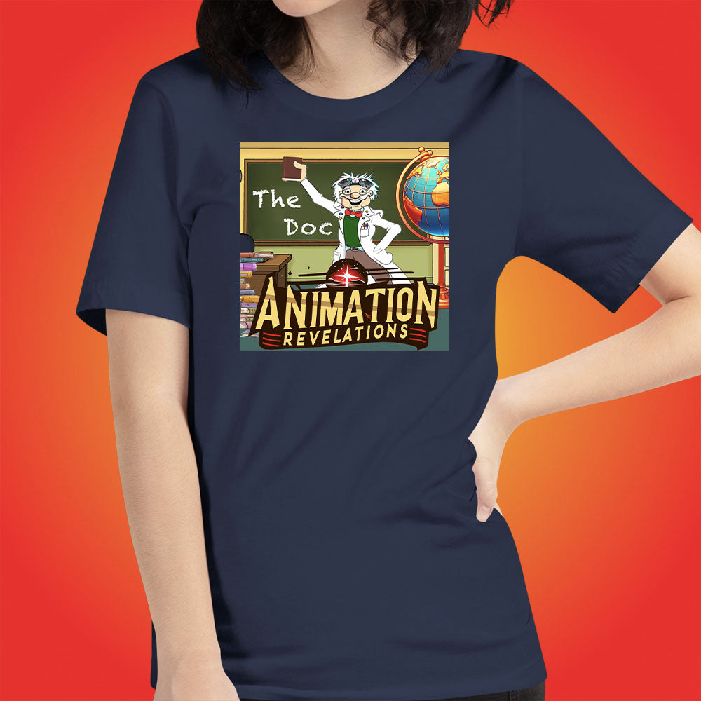 Animation Revelations Official Show Shirt Original Cartoon Series by ToonyVision Women's Tee Shirts - ToonyVision