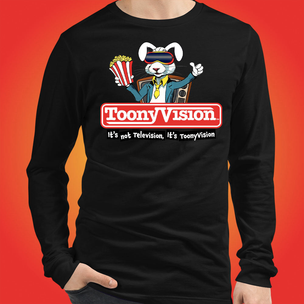 ToonyVision Cartoon Long Sleeve Shirt TV Rabbit Mens Shirts - ToonyVision
