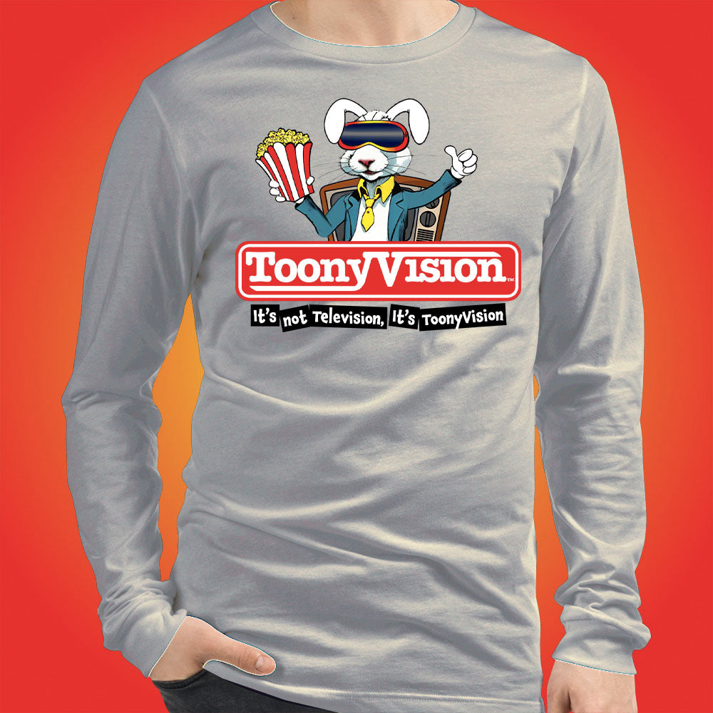 ToonyVision Cartoon Long Sleeve Shirt TV Rabbit Mens Shirts - ToonyVision