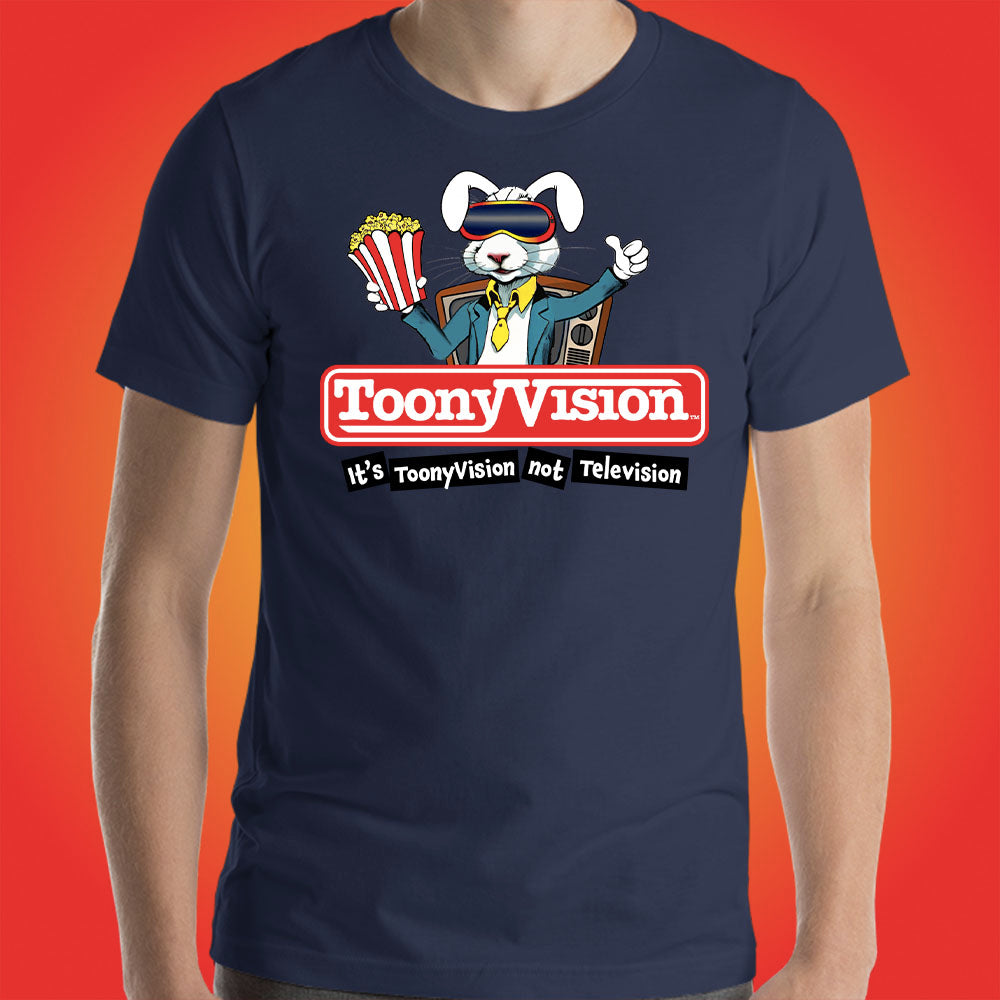 ToonyVision Cartoon Shirt TV Rabbit Mens Tee Shirts - ToonyVision