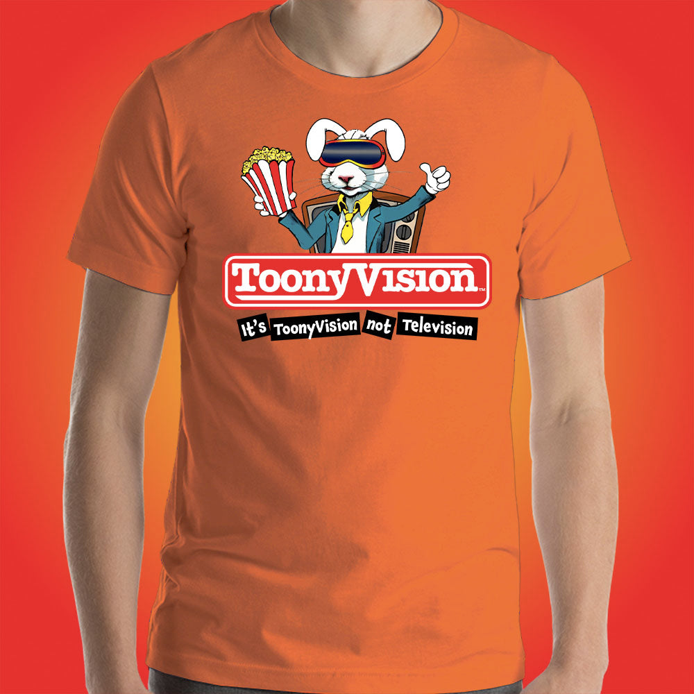ToonyVision Cartoon Shirt TV Rabbit Mens Tee Shirts - ToonyVision