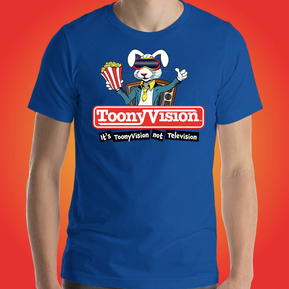 ToonyVision Cartoon Shirt TV Rabbit Mens Tee Shirts - ToonyVision