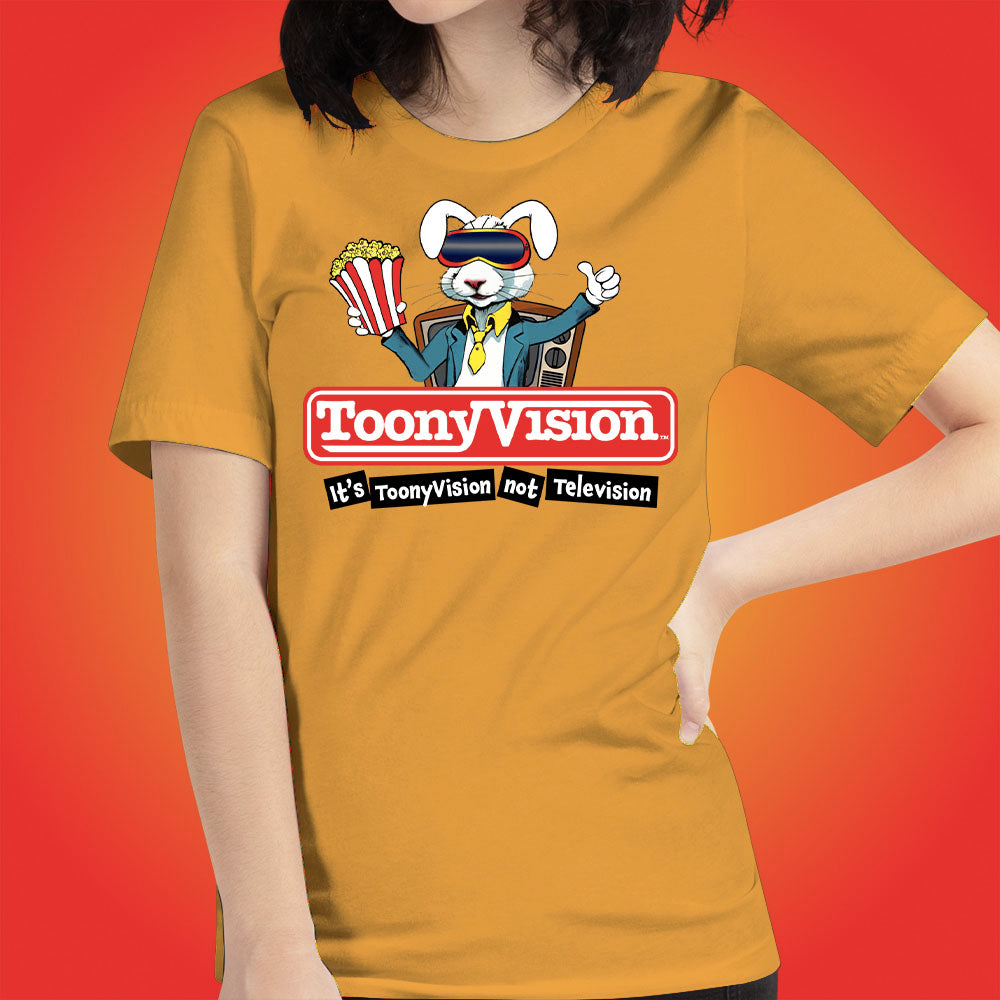 ToonyVision Cartoon Shirt TV Rabbit Women Tee Shirts - ToonyVision