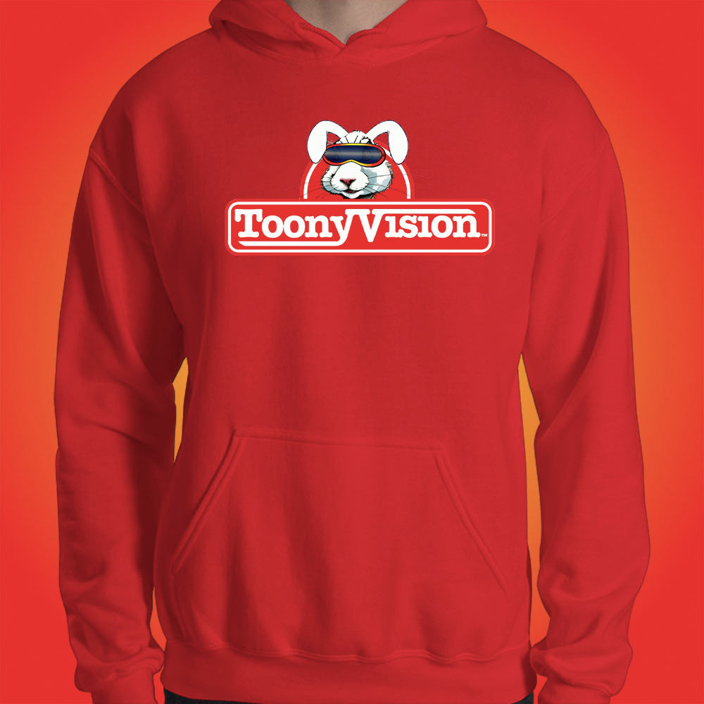 ToonyVision Hoodie Rabbit Logo Mens Cartoon Hoodies - ToonyVision