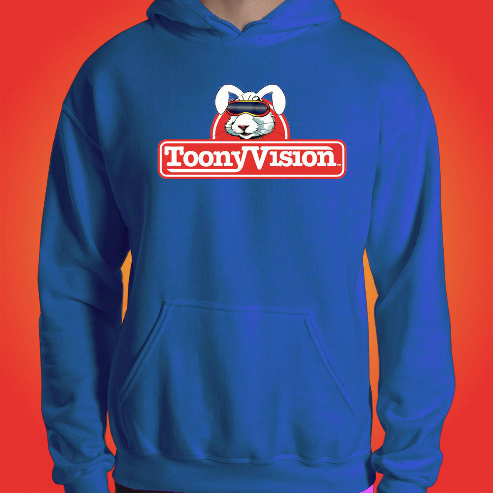 ToonyVision Hoodie Rabbit Logo Mens Cartoon Hoodies - ToonyVision
