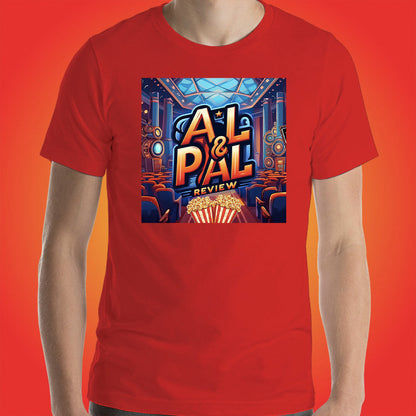 AL & Pal Movie Reviews Official Show Shirt Original Cartoon Series by ToonyVision Mens Tee Shirts - ToonyVision