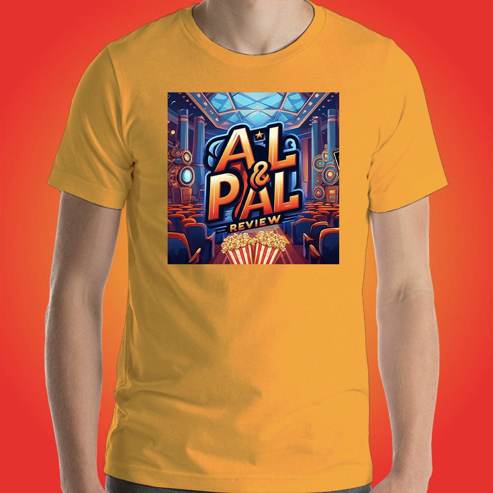 AL & Pal Movie Reviews Official Show Shirt Original Cartoon Series by ToonyVision Mens Tee Shirts - ToonyVision