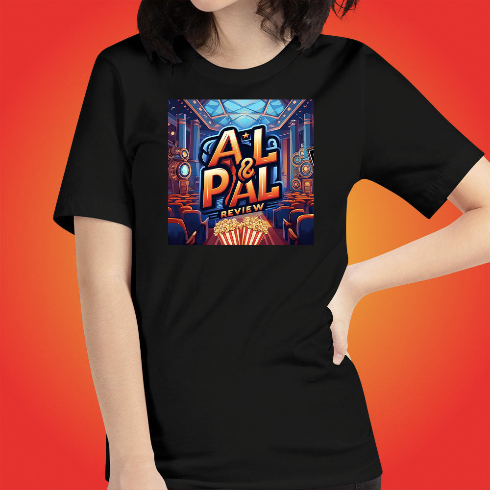 Al & Pal Movie Reviews Official Show Shirt Original Cartoon Series by ToonyVision Womens Tee Shirts - ToonyVision