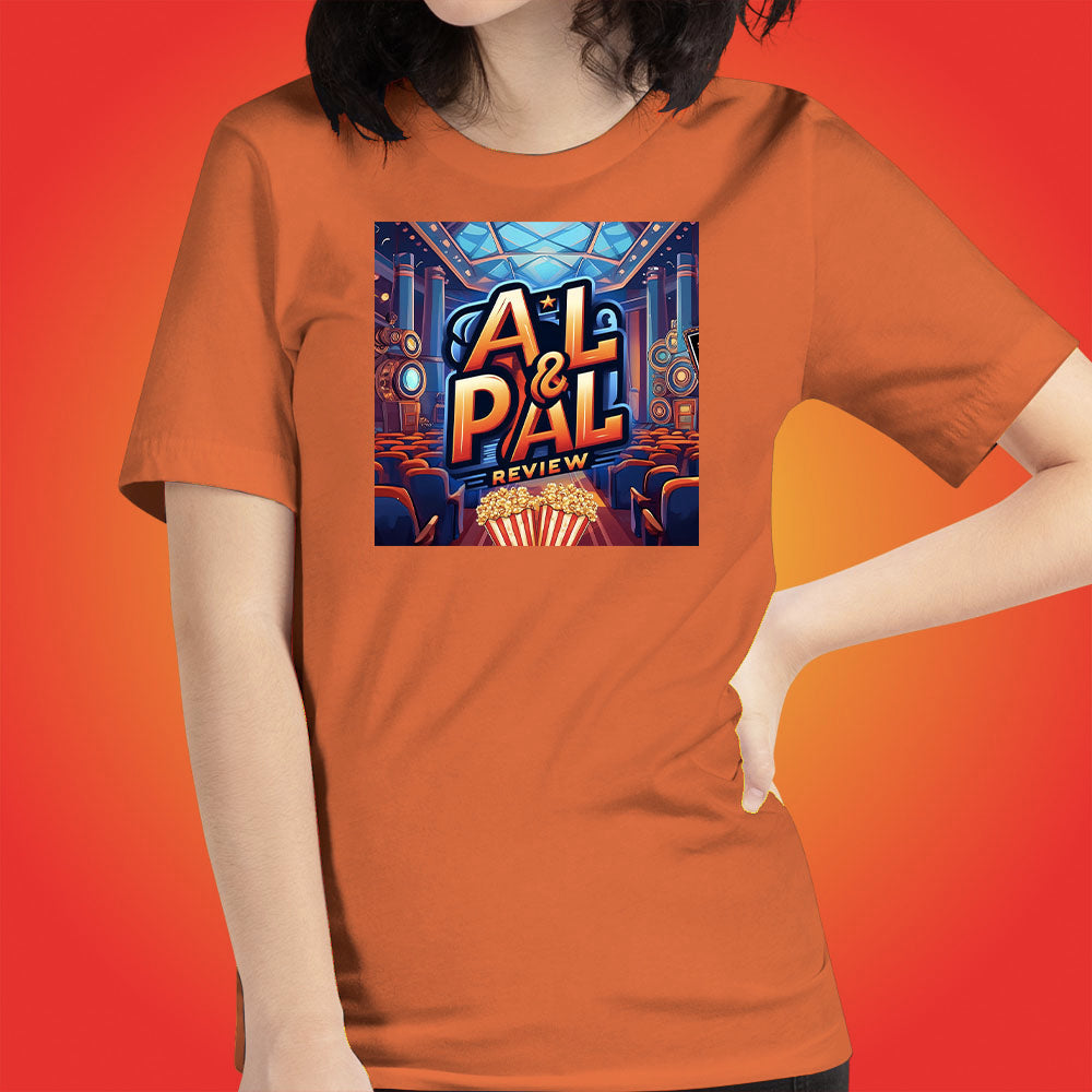 Al & Pal Movie Reviews Official Show Shirt Original Cartoon Series by ToonyVision Womens Tee Shirts - ToonyVision
