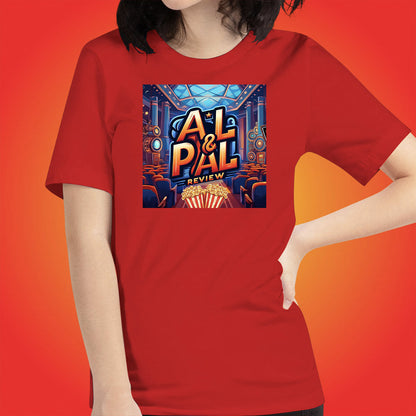 Al & Pal Movie Reviews Official Show Shirt Original Cartoon Series by ToonyVision Womens Tee Shirts - ToonyVision