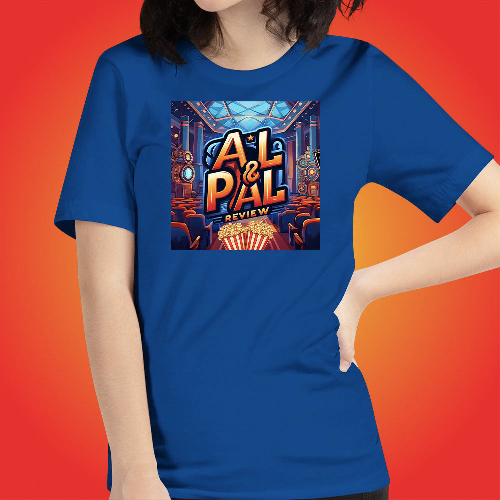 Al & Pal Movie Reviews Official Show Shirt Original Cartoon Series by ToonyVision Womens Tee Shirts - ToonyVision