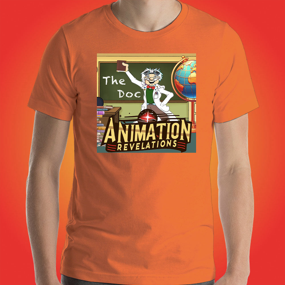 Animation Revelations Official Show Shirt Original Cartoon Series by ToonyVision Men's Tee Shirts - ToonyVision