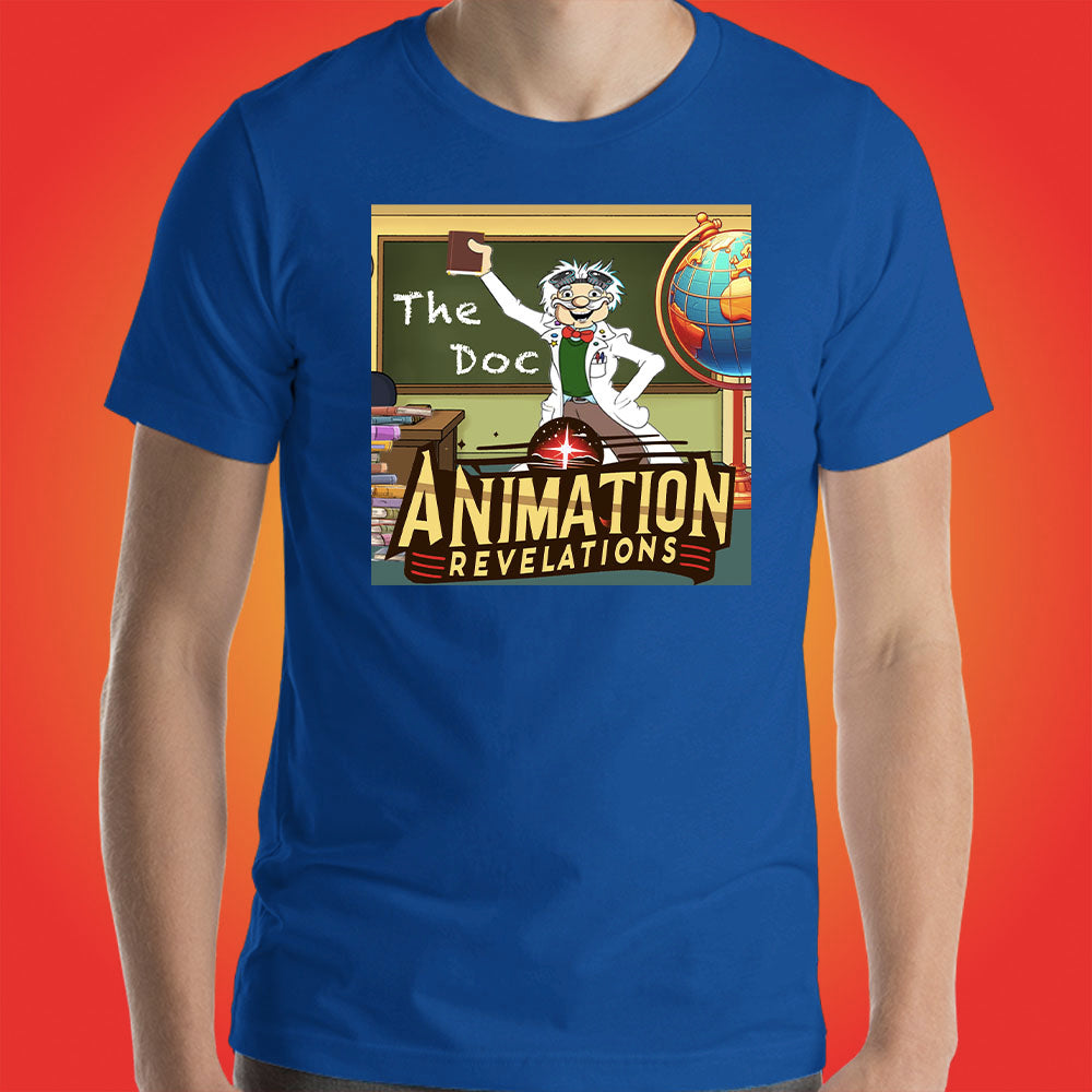 Animation Revelations Official Show Shirt Original Cartoon Series by ToonyVision Men's Tee Shirts - ToonyVision