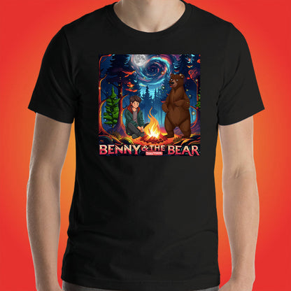 Benny & The Bear Official Show Shirt Original Cartoon Animation Series by ToonyVision Men Tee Shirts - ToonyVision