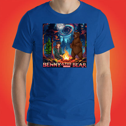 Benny & The Bear Official Show Shirt Original Cartoon Animation Series by ToonyVision Men Tee Shirts - ToonyVision