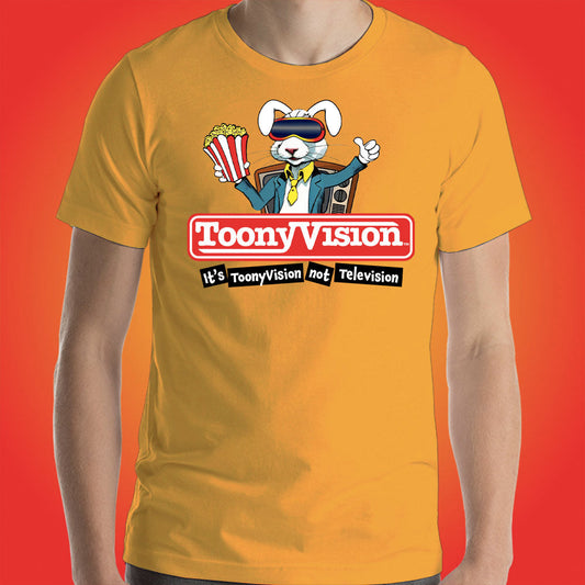 ToonyVision Cartoon Shirt TV Rabbit Mens Tee Shirts - ToonyVision