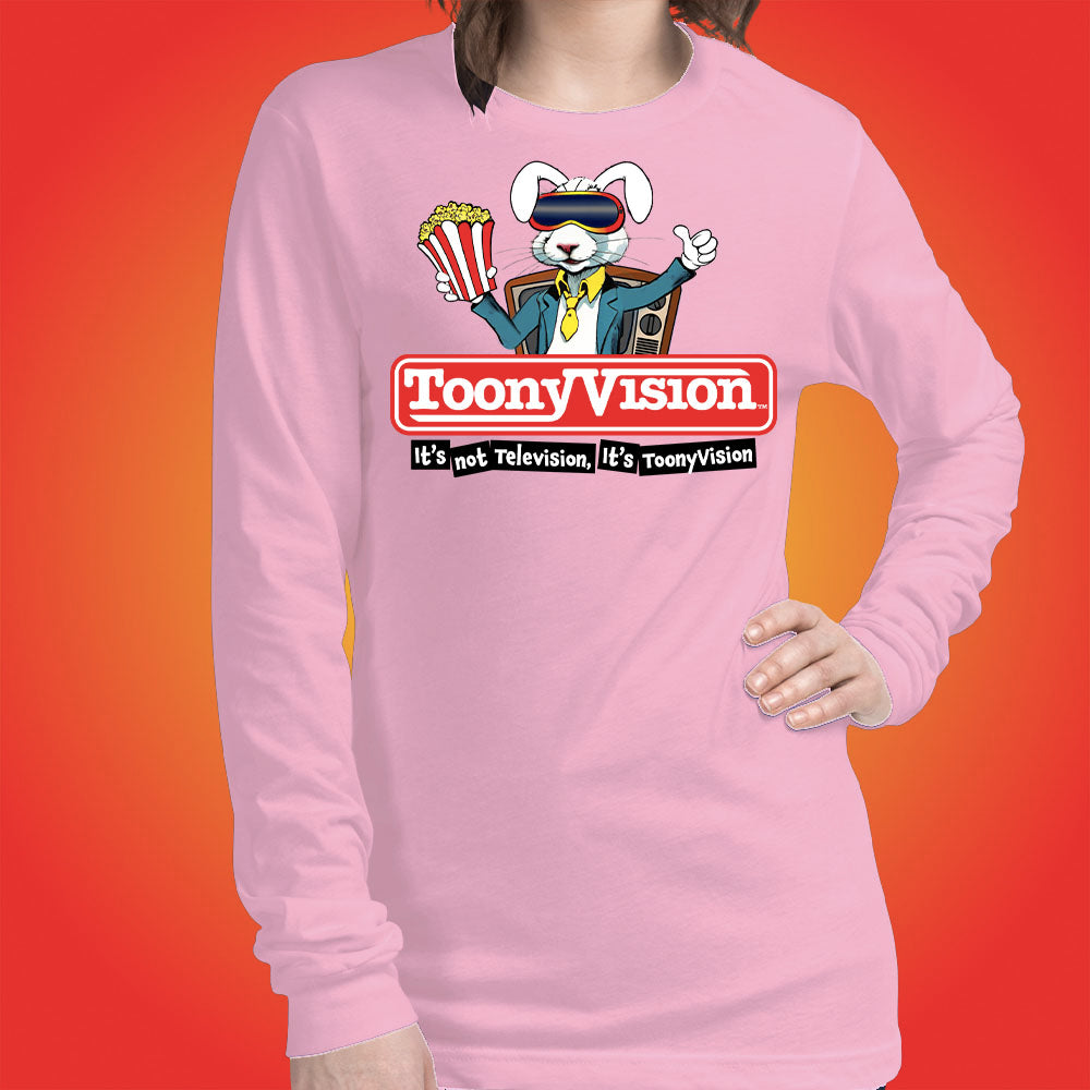 ToonyVision Cartoon Long Sleeve Shirt TV Rabbit Womens Shirts - ToonyVision