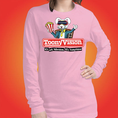 ToonyVision Cartoon Long Sleeve Shirt TV Rabbit Womens Shirts - ToonyVision