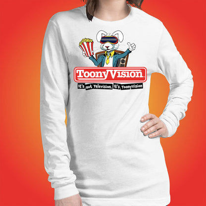 ToonyVision Cartoon Long Sleeve Shirt TV Rabbit Womens Shirts - ToonyVision