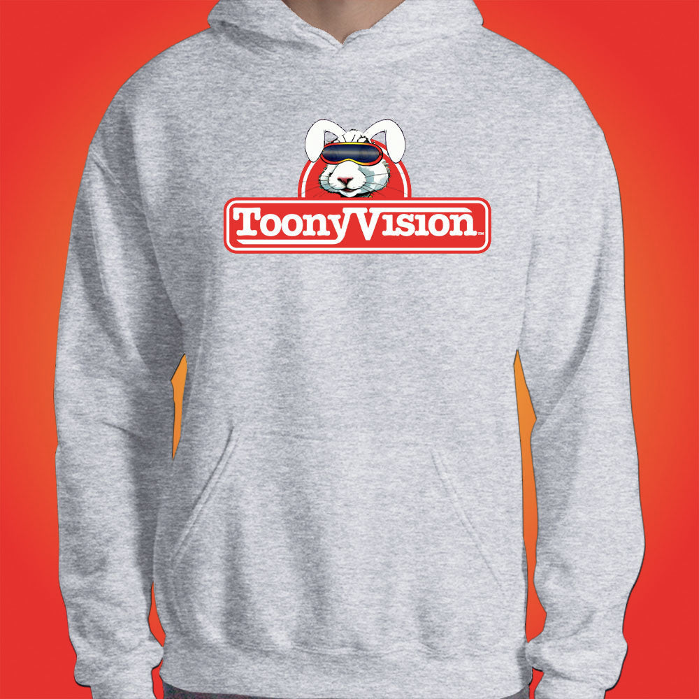 ToonyVision Hoodie Rabbit Logo Mens Cartoon Hoodies - ToonyVision