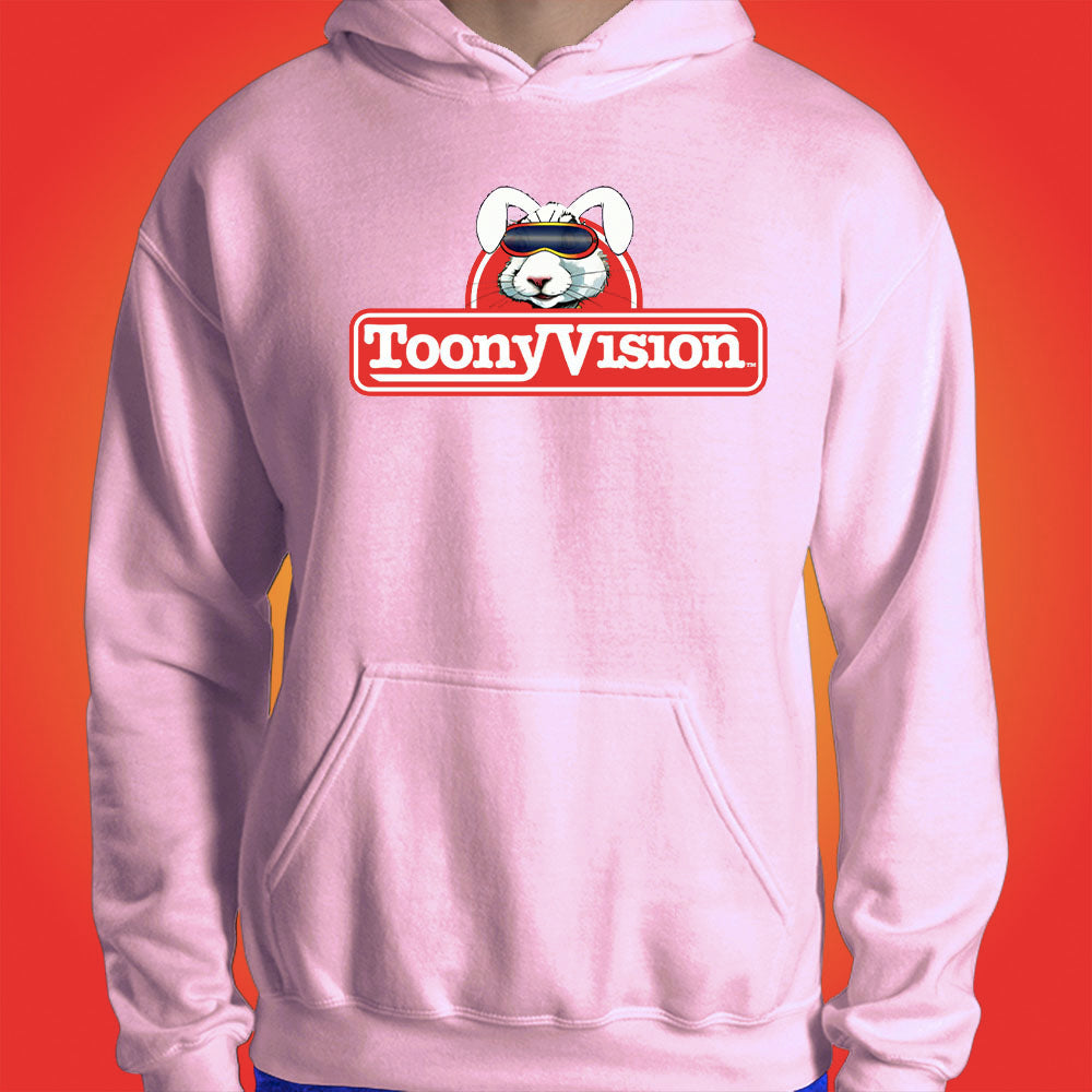 ToonyVision Hoodie Rabbit Logo Mens Cartoon Hoodies - ToonyVision