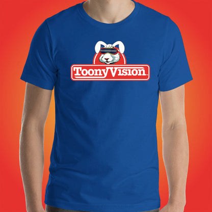 ToonyVision T-Shirt Rabbit Logo Mens Cartoon Tee Shirts - ToonyVision