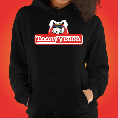 ToonyVision Hoodie Rabbit Logo Womens Cartoon Hoodies - ToonyVision