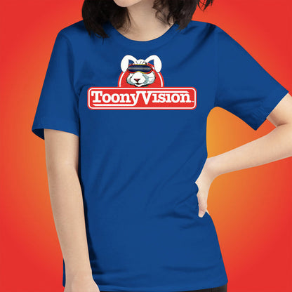 ToonyVision T-Shirt Rabbit Logo Womens Cartoon Tee Shirts - ToonyVision
