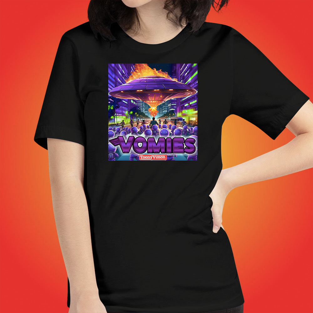 Vomies Cartoon Official Show Shirts Original Animation Series by ToonyVision Womens Tee Shirt Tops - ToonyVision