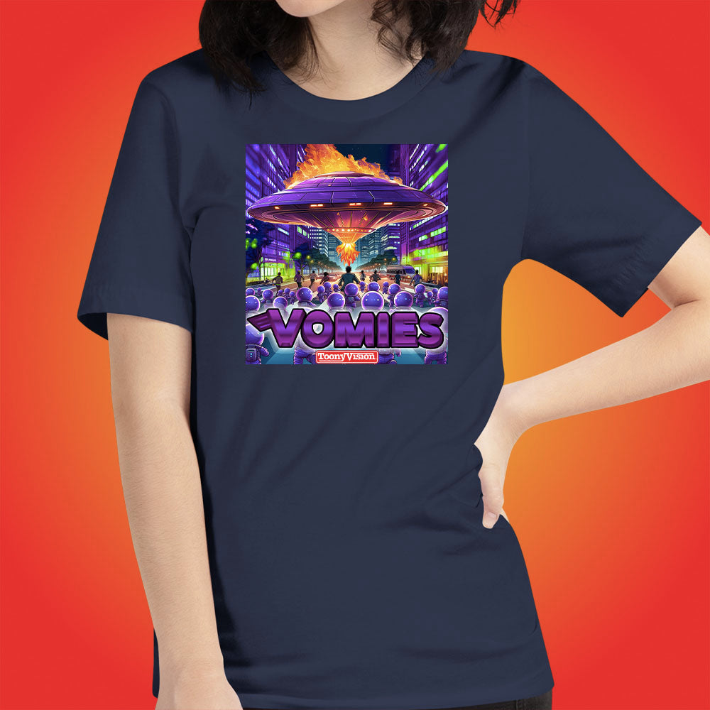 Vomies Cartoon Official Show Shirts Original Animation Series by ToonyVision Womens Tee Shirt Tops - ToonyVision