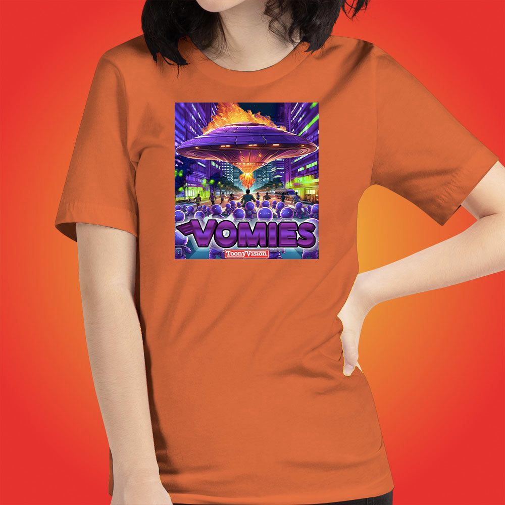 Vomies Cartoon Official Show Shirts Original Animation Series by ToonyVision Womens Tee Shirt Tops - ToonyVision