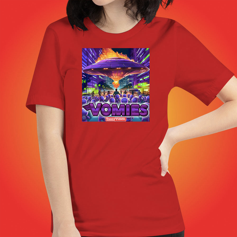 Vomies Cartoon Official Show Shirts Original Animation Series by ToonyVision Womens Tee Shirt Tops - ToonyVision