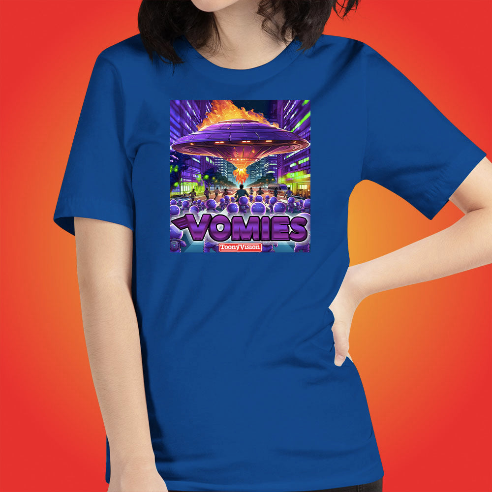 Vomies Cartoon Official Show Shirts Original Animation Series by ToonyVision Womens Tee Shirt Tops - ToonyVision