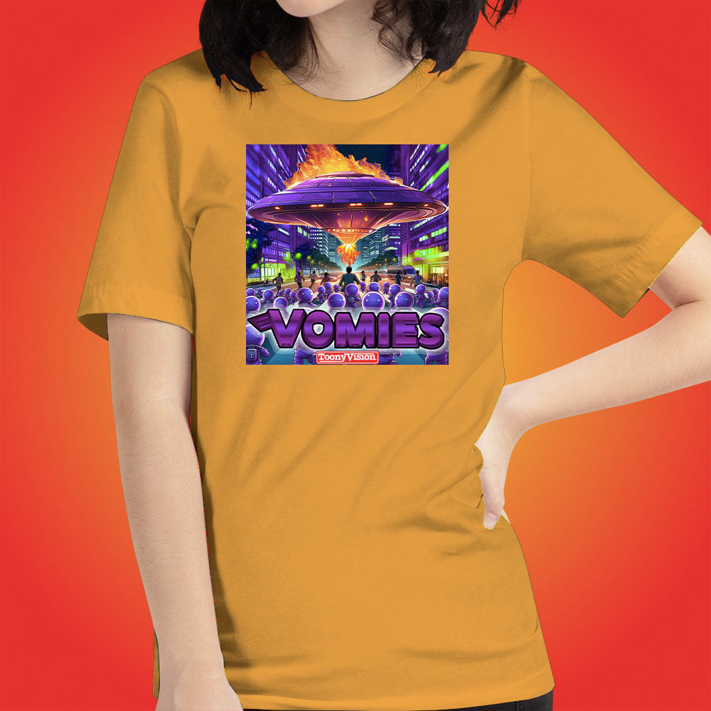 Vomies Cartoon Official Show Shirts Original Animation Series by ToonyVision Womens Tee Shirt Tops - ToonyVision