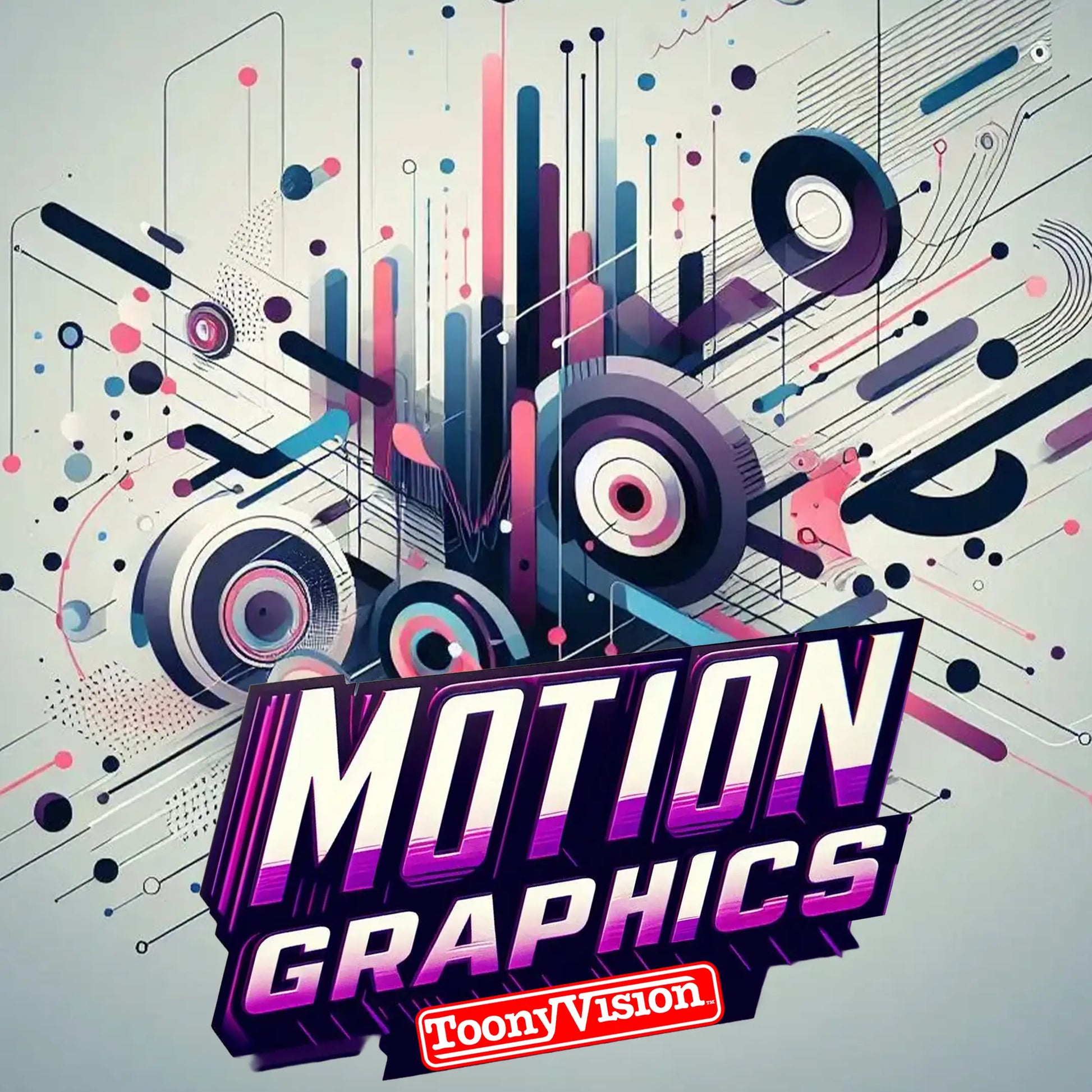 ToonyVision Animation Ad Agency 15 second motion graphics video animated typography kinetic text ad for businesses