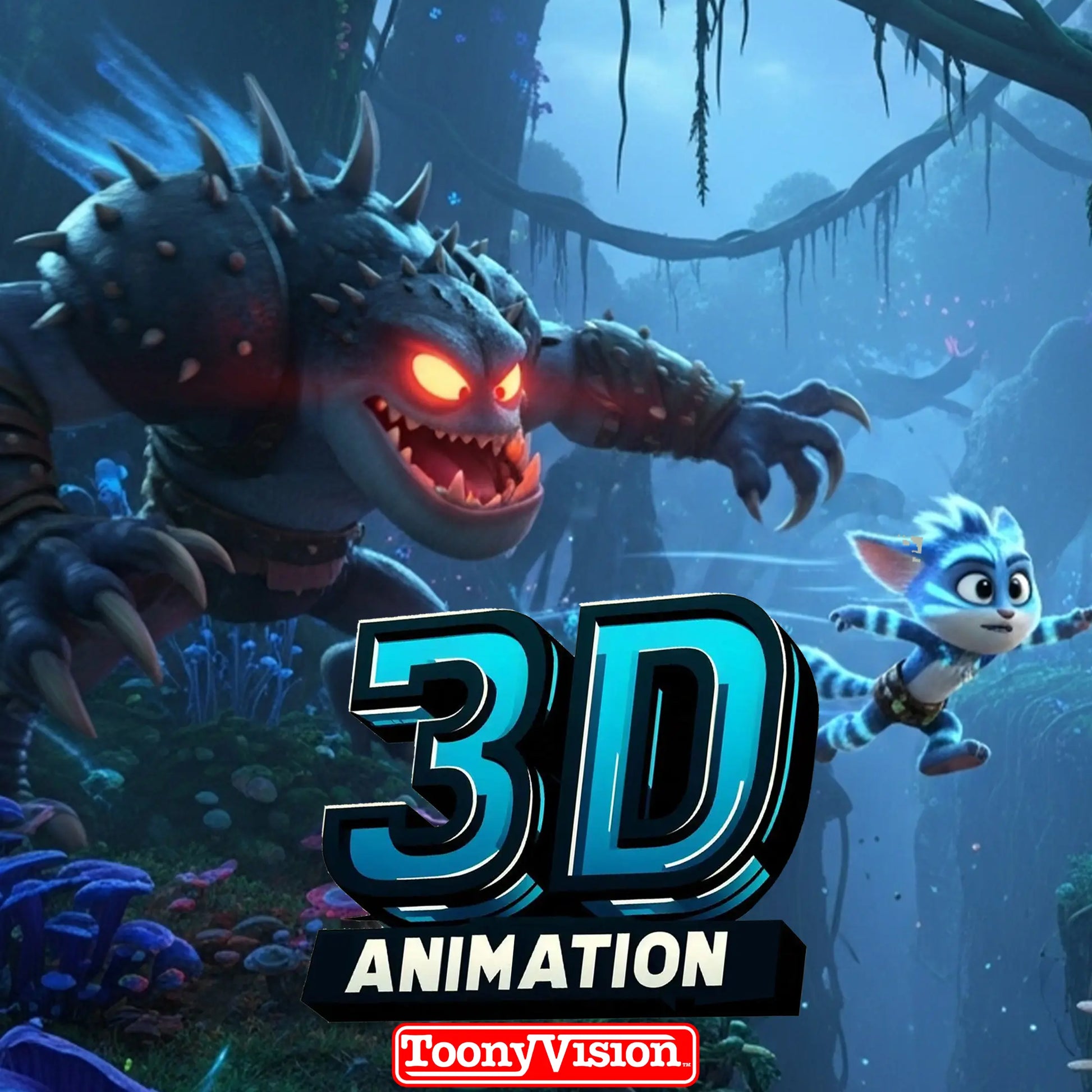 ToonyVision Animation Ad Agency 3D CGI ad package choose 6 15 30 or 60 second animated commercial