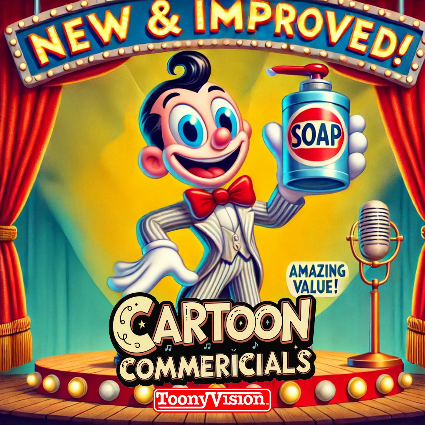 ToonyVision Animation Ad Agency 15 second cartoon commercial animated ad for TikTok Instagram Reels YouTube marketing