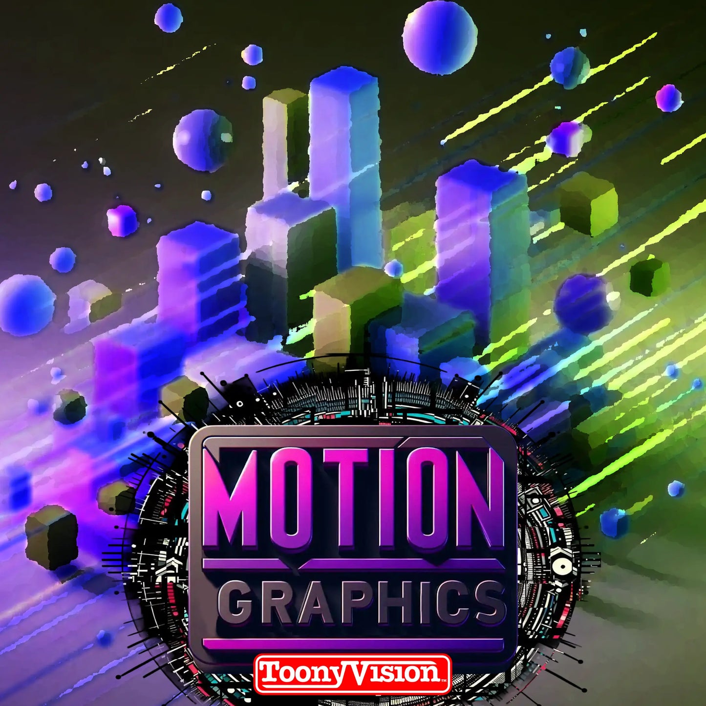 ToonyVision Animation Ad Agency motion graphics kinetic typography 6 second animated ad for social media marketing