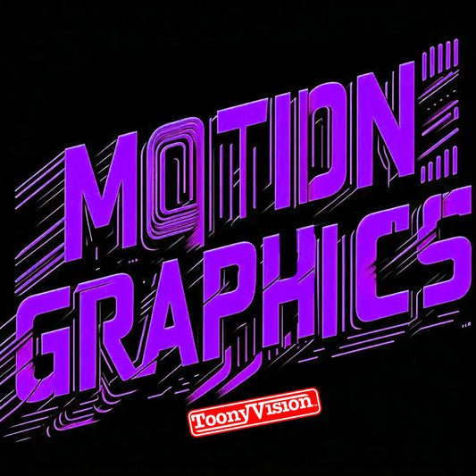ToonyVision Animation Ad Agency motion graphics package choose 6 15 30 or 60 second kinetic typography animated ad
