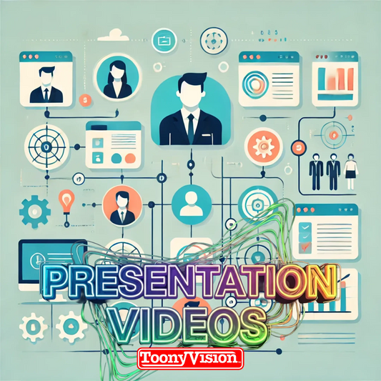 ToonyVision Animation Ad Agency presentation video package choose 30 seconds to 3 minutes pitch deck sales deck animated motion graphics